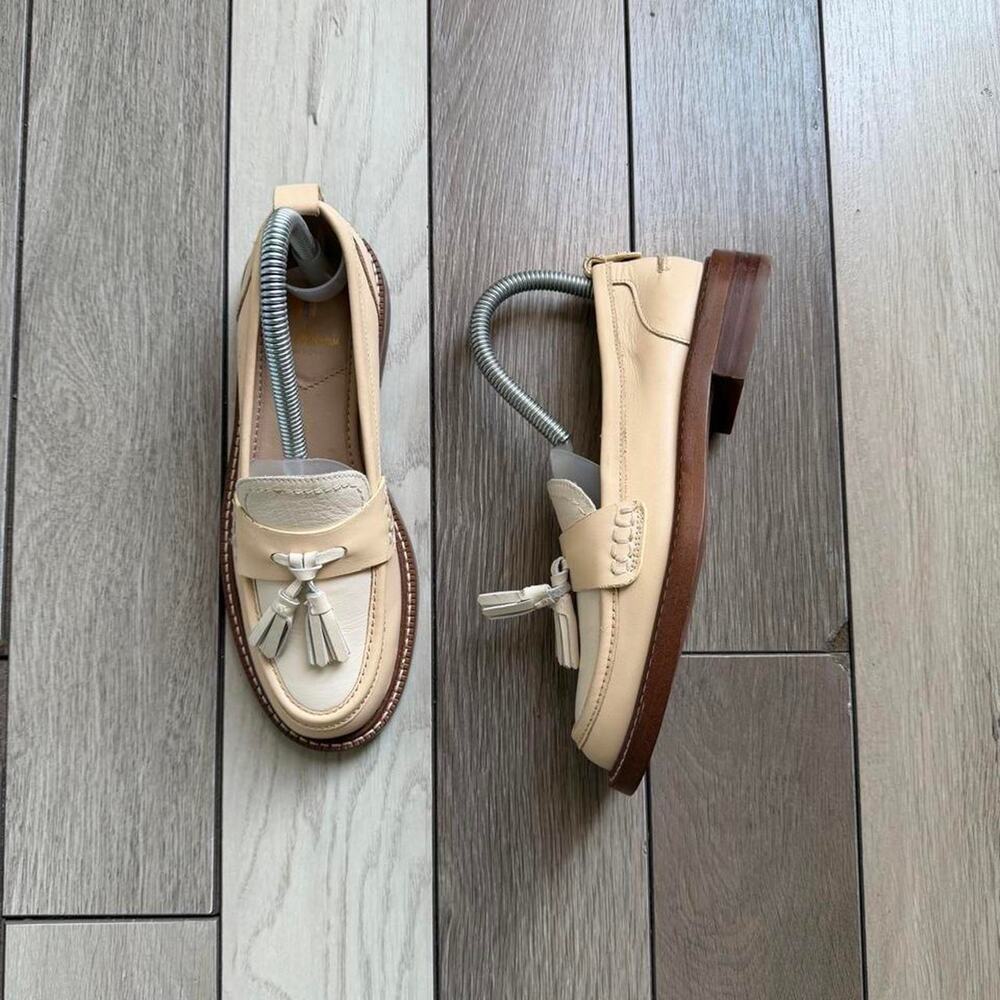 Sam edelman leather tassel loafers